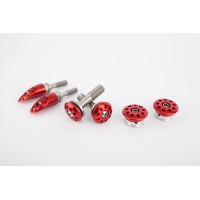 Motocorse Aluminum Frame plugs for the Ducati Panigale V4 / S / Speciale (18-24) Motocorse Aluminum Frame plugs for the Ducati Panigale V4 / S / Speciale (18-24)
